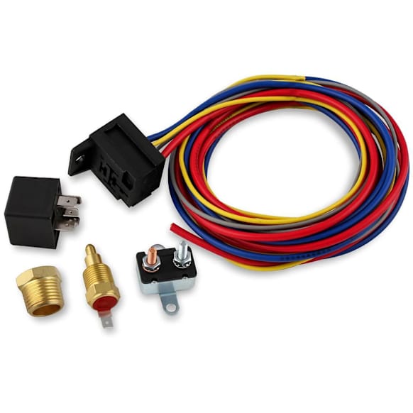 89616 Universal, Electric Fan Harness/Relay Kit - Kit