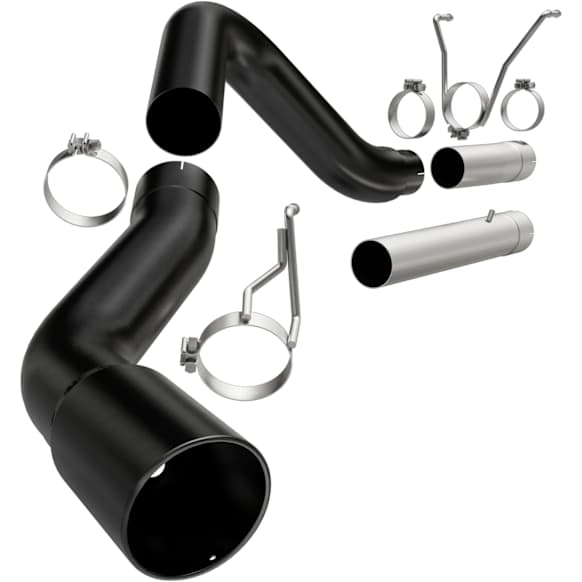 2017 Ram 2500 - Black Series Cat-Back, Exhaust System, 6.7L 6Cyl, Made of Stainless Steel