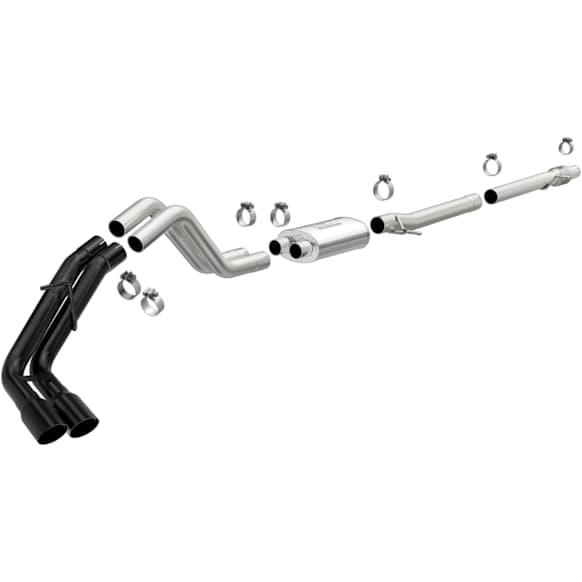 2021 Ford Ranger XLT 4 Cyl 2.3L - Street Series Cat-Back, Exhaust System, 2.3L 4Cyl, Made of Stainless Steel