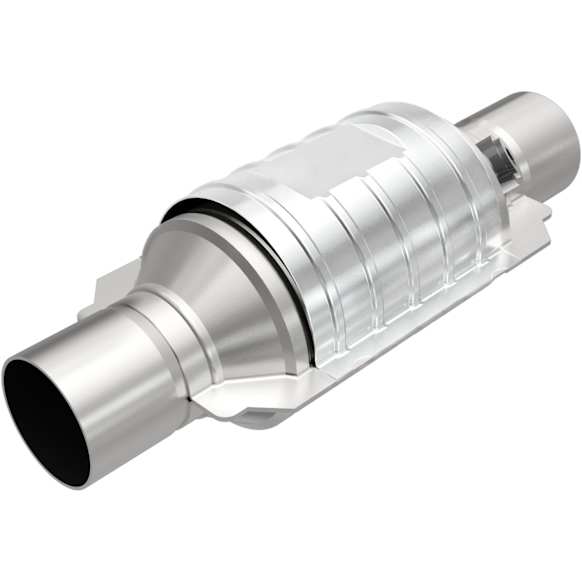 2003 Subaru Outback - Rear, Driver or Passenger Side Catalytic Converter, 2.5L 4Cyl, Federal EPA Standard, 46-State Legal (Cannot ship to CA, CO, NY or ME), 2 in. Tubing, 2 in. Inlet/Outlet, Not Air Tube Kit Adaptable, HM Grade Series
