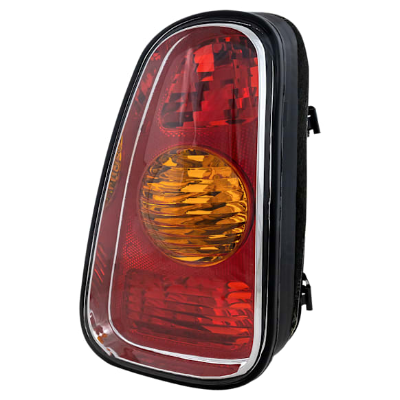 2004 Mini Cooper S - Passenger Side Halogen Tail Light, Without bulb(s), Production Date To July 2004, For Models Without Reverse Light, OE Replacement
