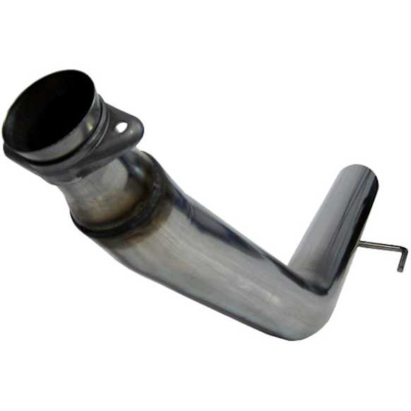 DS9401 Down Pipe - Natural, Stainless Steel, Direct Fit, Sold Individually