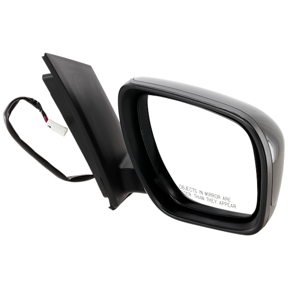 Passenger Side Mirror, Power, Manual Folding, Heated, Paintable, No Signal Light, No Memory, No Puddle Light, No Auto-Dimming, No Blind Spot Feature