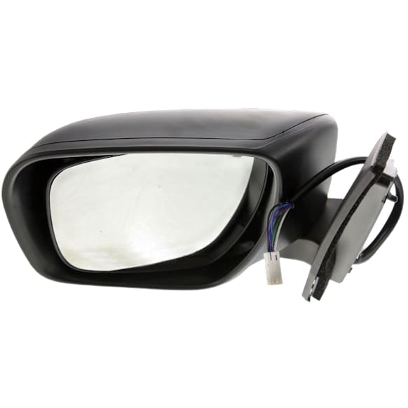 Driver Side Mirror, Power, Manual Folding, Heated, Paintable, In-housing Signal Light, No Memory, No Puddle Light, No Auto-Dimming, No Blind Spot Feature
