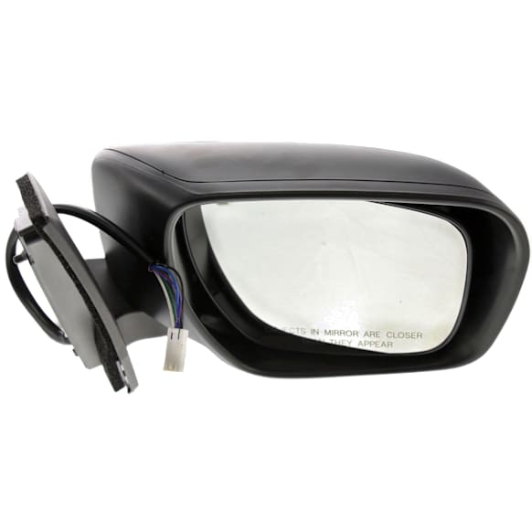 Passenger Side Mirror, Power, Manual Folding, Heated, Paintable, In-housing Signal Light, No Memory, No Puddle Light, No Auto-Dimming, No Blind Spot Feature