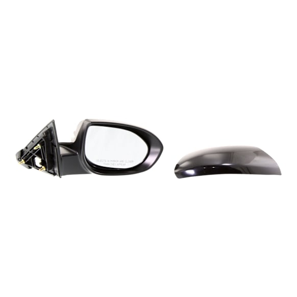 2009-2013 Mazda 6 - Passenger Side Mirror, Power, Non-Folding, Non-Heated, Paintable, No Signal Light, No Memory, No Puddle Light, No Auto-Dimming, No Blind Spot Feature