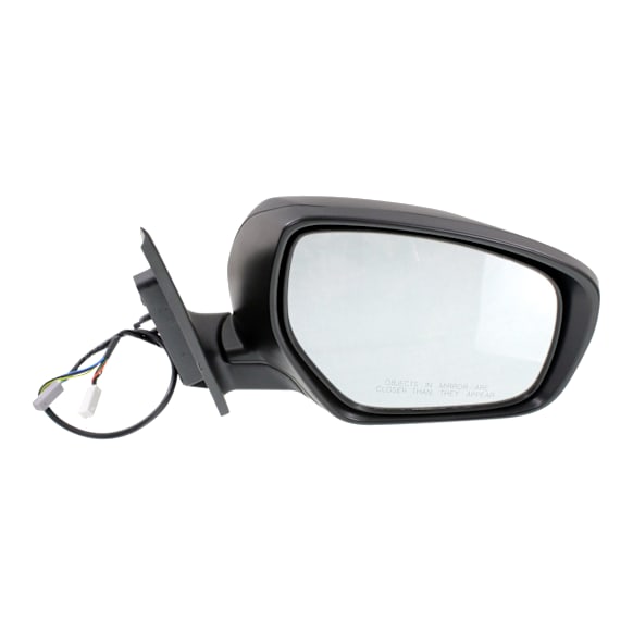 2010-2015 Mazda CX-9 - Passenger Side Mirror, Power Adjust, Heated, Manual Folding, Paintable, In-housing Signal Light, With Memory, No Puddle Light, No Auto-Dimming, No Blind Spot Feature