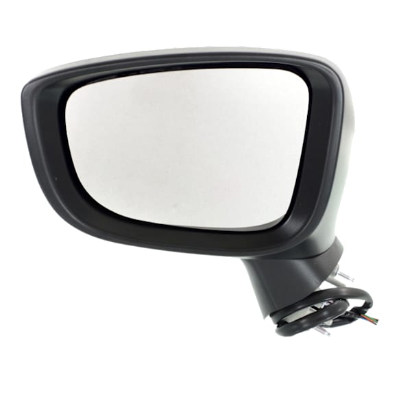 Driver Side Mirror, Power, Manual Folding, Heated, Paintable, In-housing Signal Light, No Memory, No Puddle Light, No Auto-Dimming, No Blind Spot Feature