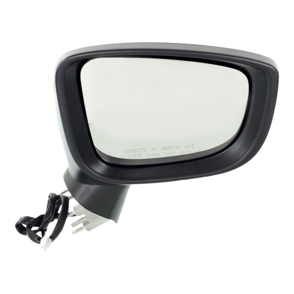 Passenger Side Mirror, Power, Manual Folding, Heated, Paintable, In-housing Signal Light, No Memory, No Puddle Light, No Auto-Dimming, No Blind Spot Feature