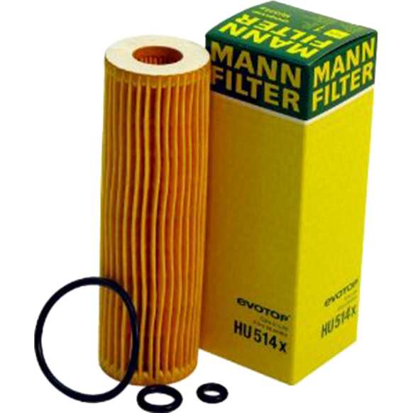 HU514X Oil Filter - Cartridge, Direct Fit, Sold Individually