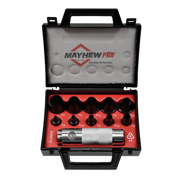 66008 Hollow Punch Set (SAE), 11 pcs.