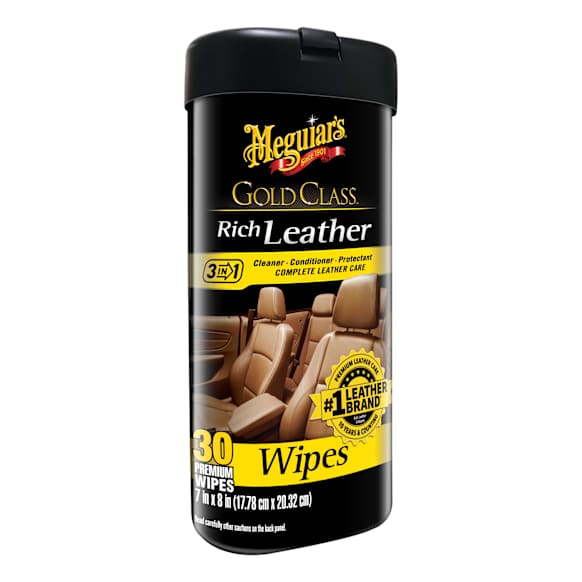 G10900 Gold Class Rich Leather Wipes, 25 Wipes