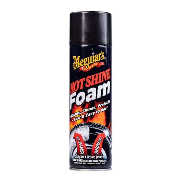G13919 Hot Shine Tire Foam, 19 Ounce Aerosol