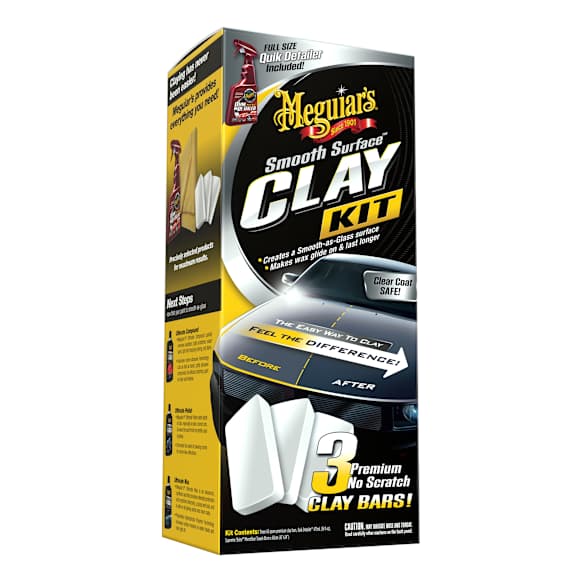 G191700 Smooth Surface Clay Kit - Safe and Easy Car Claying for Smooth as Glass Finish