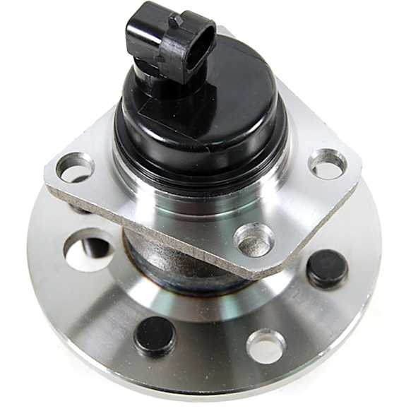 H512002 Rear, Driver or Passenger Side Wheel Hub, 4 Lugs, With Bearing, FWD, 1.9L, 4Cyl, Supreme Series