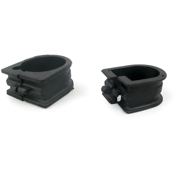 MK7112 Supreme Series Steering Rack Bushing - Black, Rubber, Direct Fit, Set of 2