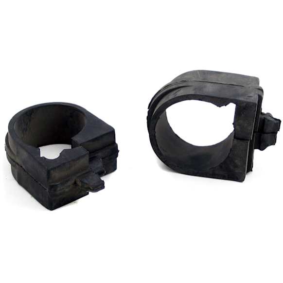 MK7113 Supreme Series Steering Rack Bushing - Black, Rubber, Direct Fit, Set of 2