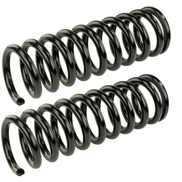2010 GMC Yukon - Rear, Coil Springs, Elec. Control Strut, Std. Strut, Heavy Duty, Set of 2, Supreme Series