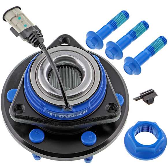 TXF513236 Wheel Hub, 6 Lugs, Sensor Included,, TTX Series
