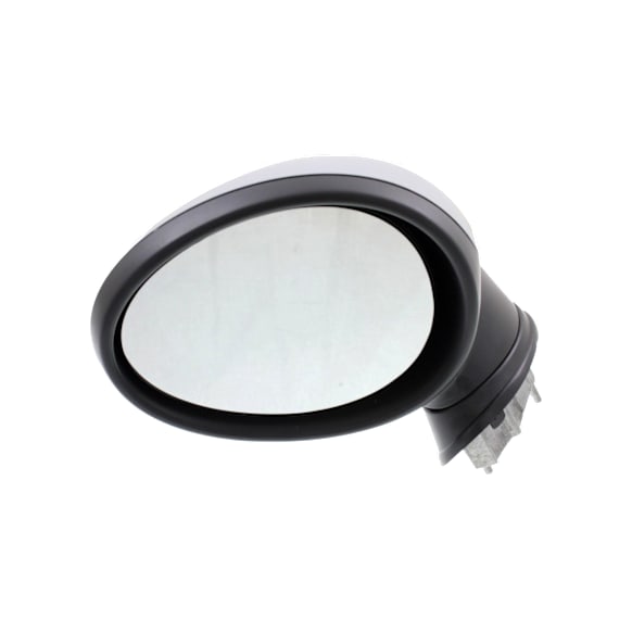 Driver Side Mirror, Power Adjust, Heated, Power Folding, Paintable, No Signal Light, No Memory, No Puddle Light, No Auto-Dimming, No Blind Spot Feature
