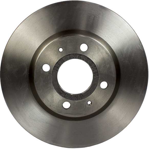 BRR306 Front, Driver or Passenger Side Brake Disc, Plain Surface,, FWD