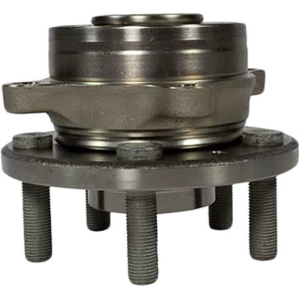 HUB-201 Front, Driver or Passenger Side Wheel Hub, With Bearing,, Motorcraft OE Replacement