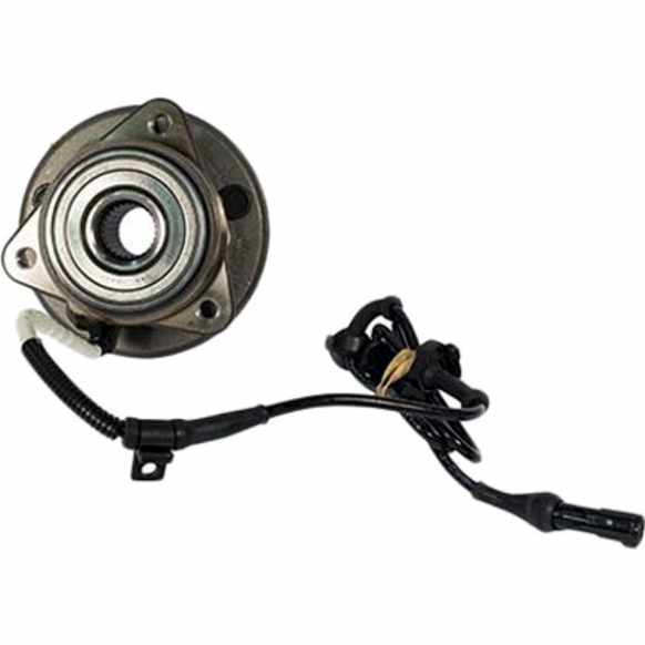 HUB-8 Front, Driver or Passenger Side Wheel Hub, With Bearing, 4WD, Motorcraft OE Replacement