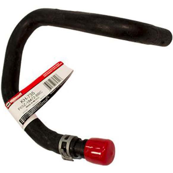 KH735 Motorcraft OE Replacement Heater Hose - Black, EPDM Rubber, Direct Fit, Sold individually