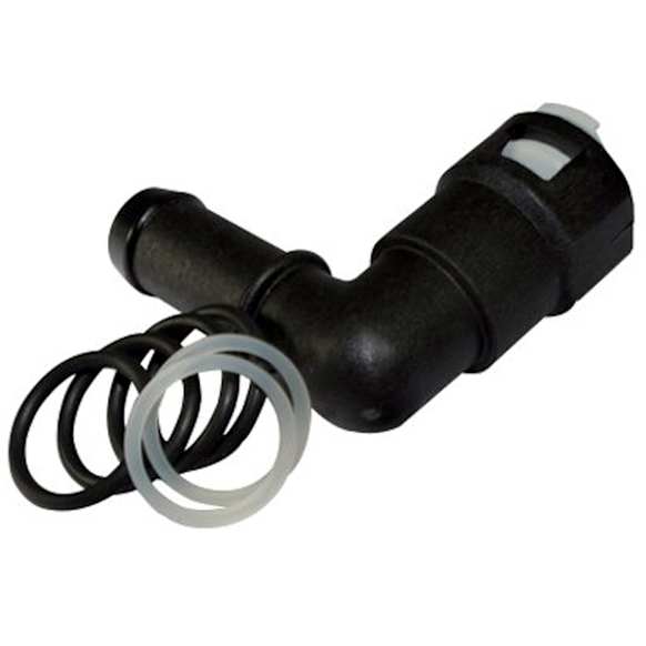 KT90 Motorcraft OE Replacement Heater Hose - EPDM Rubber, Direct Fit, Sold individually