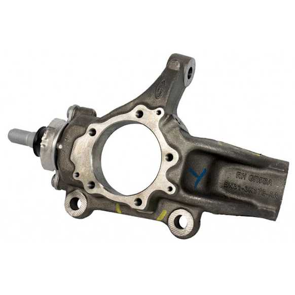 MEF500 Front, Passenger Side Knuckle