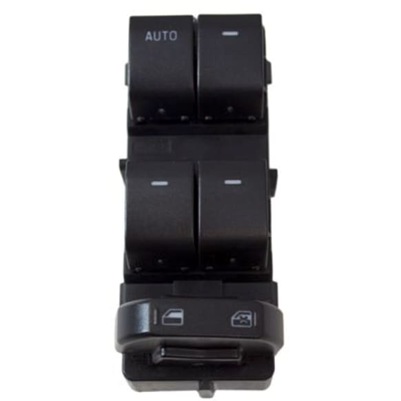 SW7245 Front, Driver Side Motorcraft OE Replacement Window Switch Black