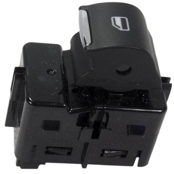 2020 Ford Fusion - Front, Passenger Side; Rear, Driver or Passenger S Window Switch, Black