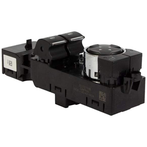 SW7677 Front, Driver Side Window Switch, Black
