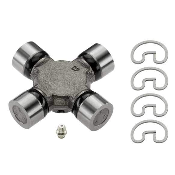 354 U-Joint, Round Plain Bearing Cap, 1.06 in. Bearing Diameter, 3.62 in. Length