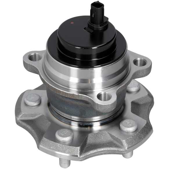 512364 Rear, Driver or Passenger Side Wheel Hub, 5 Lugs, With Bearing,, Problem Solver Series