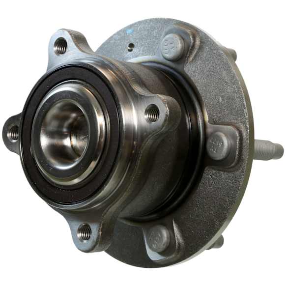 512446 Rear, Driver or Passenger Side Wheel Hub, 5 Lugs, With Bearing,, Problem Solver Series