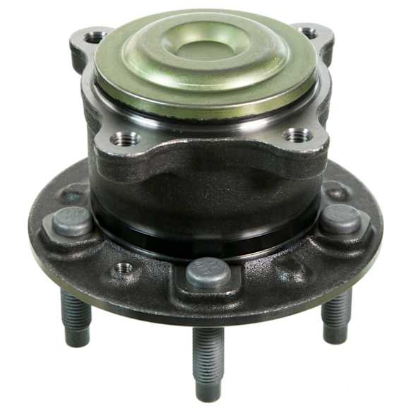 512507 Rear, Driver or Passenger Side Wheel Hub, 5 Lugs, With Bearing,, Problem Solver Series