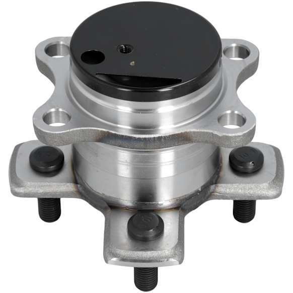 512559 Rear, Driver or Passenger Side Wheel Hub, 4 Lugs, With Bearing,, 1.5L, 4Cyl, Problem Solver Series