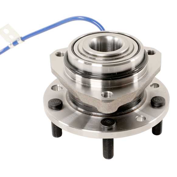 513124 Front, Driver or Passenger Side Wheel Hub, 5 Lugs, With Bearing,, Problem Solver Series