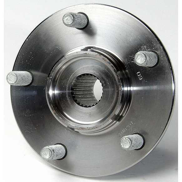 513157 Front, Driver or Passenger Side Wheel Hub, 5 Lugs, With Bearing,, Problem Solver Series