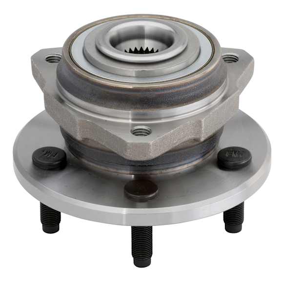513178 Front, Driver or Passenger Side Wheel Hub, 5 Lugs, With Bearing,, Problem Solver Series