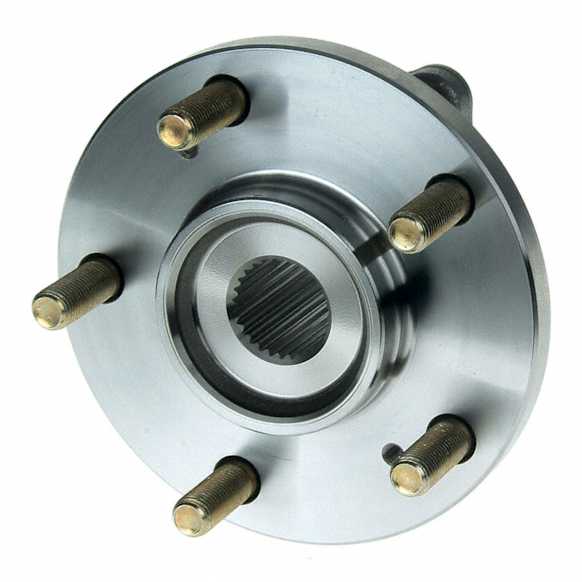 513219 Front, Driver or Passenger Side Wheel Hub, 5 Lugs, With Bearing,, Problem Solver Series