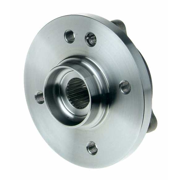 513226 Front, Driver or Passenger Side Wheel Hub, 4 Lugs, With Bearing,, 1.6L, 4Cyl, Problem Solver Series