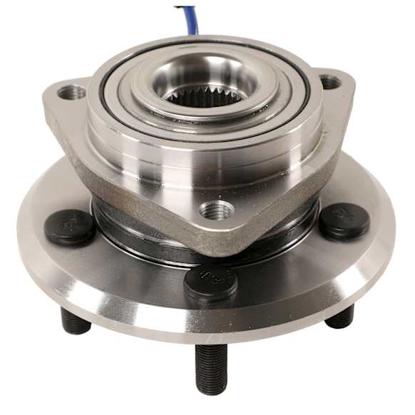 513270 Front, Driver or Passenger Side Wheel Hub, 5 Lugs, With Bearing,, Problem Solver Series