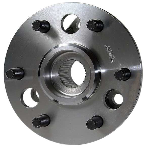 515001 Front, Driver or Passenger Side Wheel Hub, 6 Lugs, With Bearing,, Problem Solver Series
