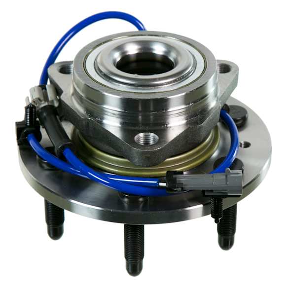 515036 Front, Driver or Passenger Side Wheel Hub, 6 Lugs, With Bearing,, Problem Solver Series