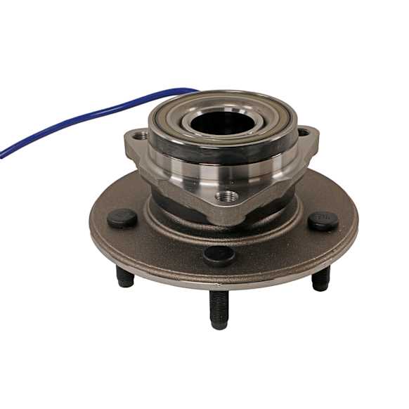 515039 Front, Driver or Passenger Side Wheel Hub, 5 Lugs, Sensor Included, 4WD, Problem Solver Series