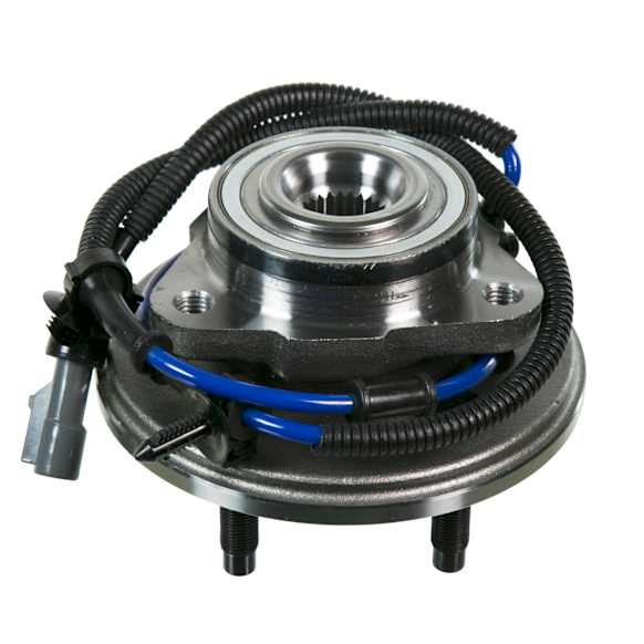 515050 Front, Driver or Passenger Side Wheel Hub, 5 Lugs, With Bearing,, Problem Solver Series