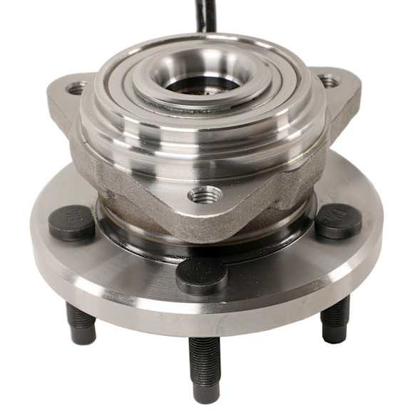515052 Front, Driver or Passenger Side Wheel Hub, 5 Lugs, With Bearing,, Problem Solver Series