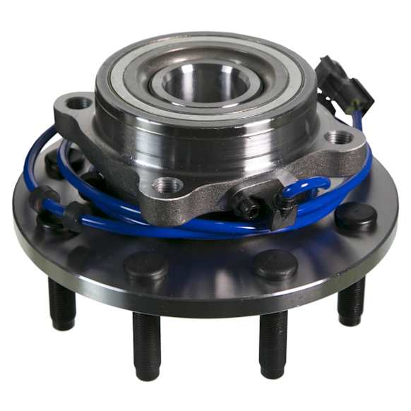 515063 Front, Driver or Passenger Side Wheel Hub, 8 Lugs, With Bearing, 4WD, Problem Solver Series